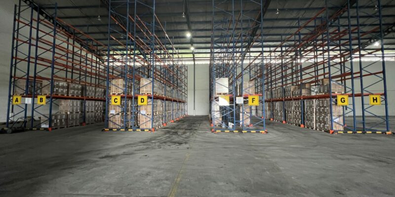 Warehouse A Racking PKR